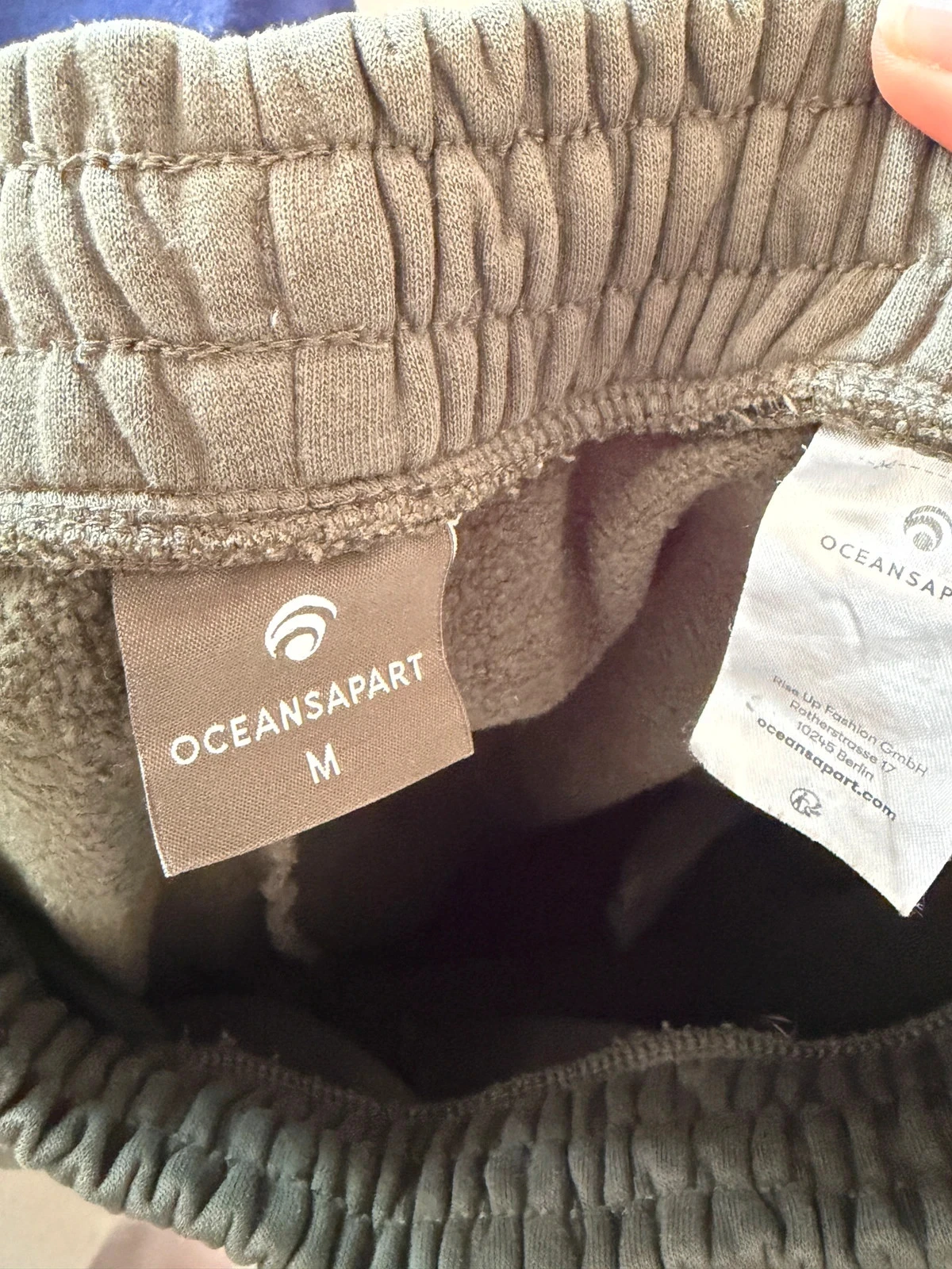 Conjunto Oceansapart caqui – Sudadera con capucha y pantalón de chándal – Talla M – Estado perfecto – photo 11